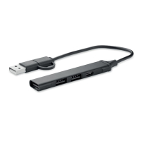 Hub USB 4-portowy z nadrukiem