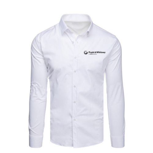 Koszula biznesowa męska biała PW